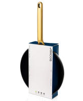 ARCOS Samoa Iconic Negro - Sartén Antiadherente Cerámico (28 cm) - Aluminio Forjado - Mango Dorado de Acero Inoxidable - details 2