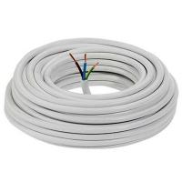 Manguera eléctrica 3x1.5mm² blanca redonda 3G1.5  Cable eléctrico blanco 3 x 1,5 mm²  5-20m. Longitud a elegir - details 1