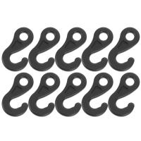 10Pcs Ganchos Profesionales Para Tienda De Campaña Correa De Tenda Portátil Gancho Fijo Para Exteriores Accesorios De Tienda De Camping - details 0