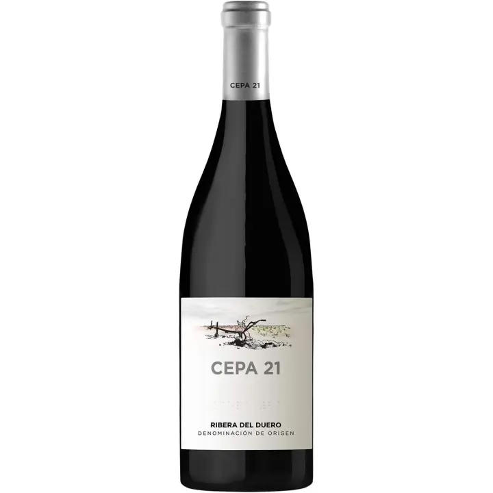 Cepa 21, Vino Tinto, Tempranillo, Ribera del Duero, 750 ml - 1