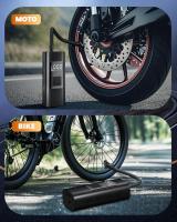 Compresor de Aire portátil para inflar neumáticos, Bomba de Aire Eléctrica de 150 PSI para neumáticos de Automóvil, Con medida - details 3