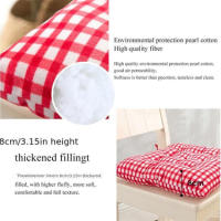 Silla De Comedor Con Almohadilla Cuadrada Gruesa De Tatami Estampado Y Almohadillado Para Asiento Y Espalda Moderno Para Adultos - details 19