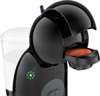 Krups Nescafé Dolce Gusto Piccolo XS - Cafetera de Cápsulas de 15 Bares de Presión, 1500 W Potencia, Depósito de 0.8 L, Monodosis Multibebidas Frías y Calientes, Manual, Compacta, Color: Negro y Gris - KP1A3BHT - details 2