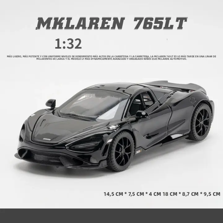 Modelo De Coche De Aleación Malaren 765TL 1:32 Con Sonido Y Luz Vehículo De Decoración Para Niños Regalo Juguete Diecast Para Edades 4-12 - 1