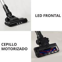 Aspiradora Sin Cable Innoliving 10Kpa | Manguera Flexible | 2200 mAh | Autonomía 50 Minutos | Luz LED, Metal Resistente | Gris - details 0