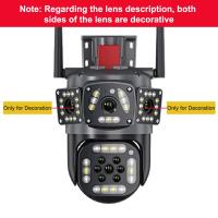 Cámara De Seguridad IP Exterior 6K 12MP WiFi Con Seguimiento De Movimiento PTZ Zoom Cámara De Visión De 360° Protección De Video IP66 - details 2