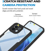 Protector De Pantalla Completo 360 Para Xiaomi 11T 12T pro Funda Transparente Antigolpes Compatible Con Mi 11 12 13 Lite - details 5