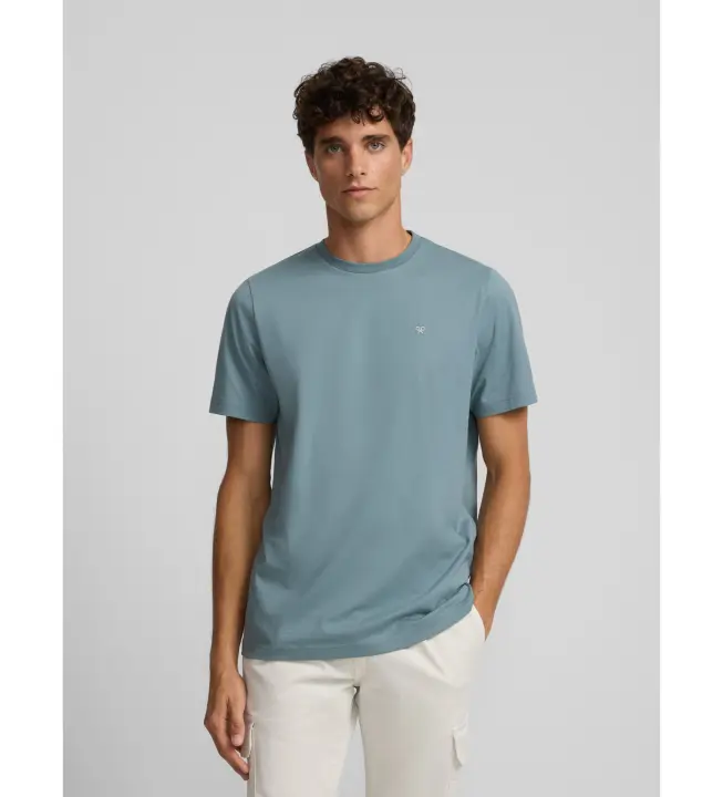 Silbon | Hombre | Camiseta raqueta etnica trasera verde - 1