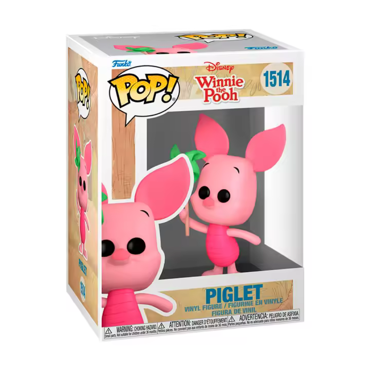 FIGURA FUNKO POP DISNEY WINNIE THE POOH PIGLET 9 CM - Nuevo a Estrenar - Original FUNKO - Miniatura POP - Figura de Colección Funko - Colección Disney - 1