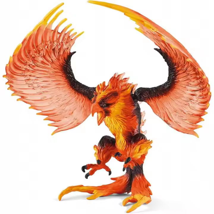 Figura Águila de Fuego Schleich Eldrador Realista - Colección Eldrador - Ideal para Coleccionistas - 1