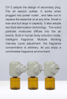 Difusor De Aroma Para El Hogar Y Hoteles Máquina De Olor Difusor De Aceites Esenciales Para El Ambiente Inducción De Aire Fresco - details 2
