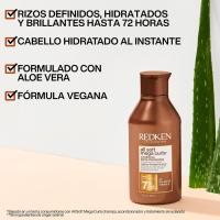 Redken | All Soft Mega Curls Acondicionador 300ml | Acondicionador profesional para cabello rizado y ondulado Limpia e hidrata los rizos y ondas secos y muy secos. Sin parabenos. - details 1