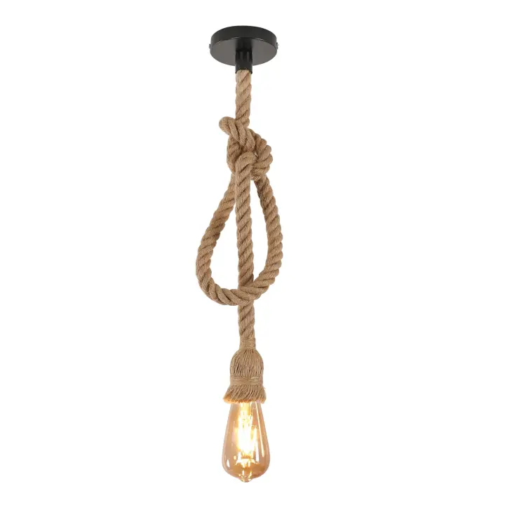 PORCHEDDU ZVD Lampara Techo Collar, Lampara de Araña para Restaurante Bar - 1