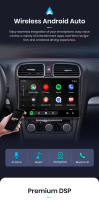 Junsun-autorradio X7 PRO 2K con Android para coche reproductor Multimedia inalámbrico con CarPlay 11.5 pulgadas para  GOLF 6 2008 2009 2010 2011 2012 2013 2014 2015 2016 - details 12