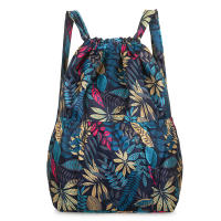 Mochila De Mujer Con Cordón Gran Capacidad Ligera Minimalista Portátil Para Compras Y Viajes Estilo Casual Sólido - details 5