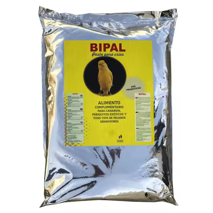 Tegan Bipal BIPAL Pasta de Cría Amarilla con Probióticos 500 Gr - Alimento para Pájaros - 1