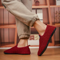 MAEDEF Zapatillas De Invierno Para Hombres Algodón Calor Interior Ligero Botines De Piel Suave Unisex Zapatos De Casa Cómodos Y Transpirables - details 32