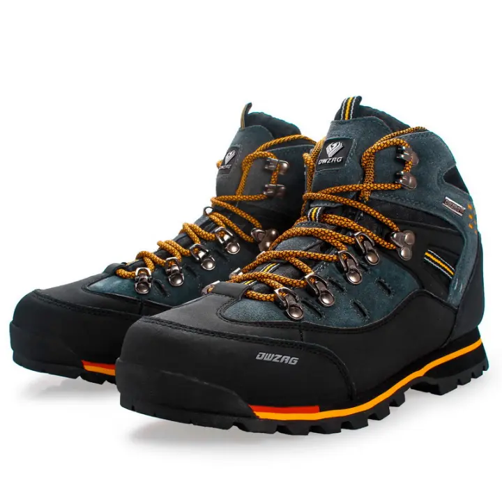 Zapatos De Senderismo Para Hombres Botas De Montañismo Impermeables Zapatos De Exterior Para Escalada Y Buceo Suela De Goma Talla Unida Material De Suela EVA - 1