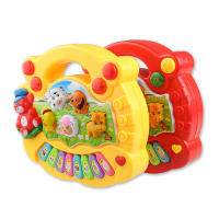 Teclado Musical Infantil De Granja Animal Para Bebés Y Niños Juguetes Educativos De Piano Musicalizador Desarrollador Regalo De Navidad O Año Nuevo GYH - details 1