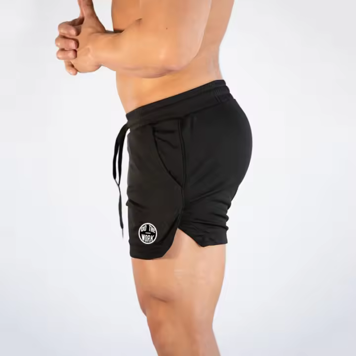 Shorts Deportivos Para Hombre Secado Rápido Absorbedor De Sudor Transpirable Casual Entrenamiento Shorts De Playa De Voleibol - 1
