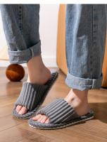Zapatillas De Hombre Abiertas Antideslizantes Transpirables Para Interior Silenciosas Para Parejas Para Primavera/Otoño - details 11