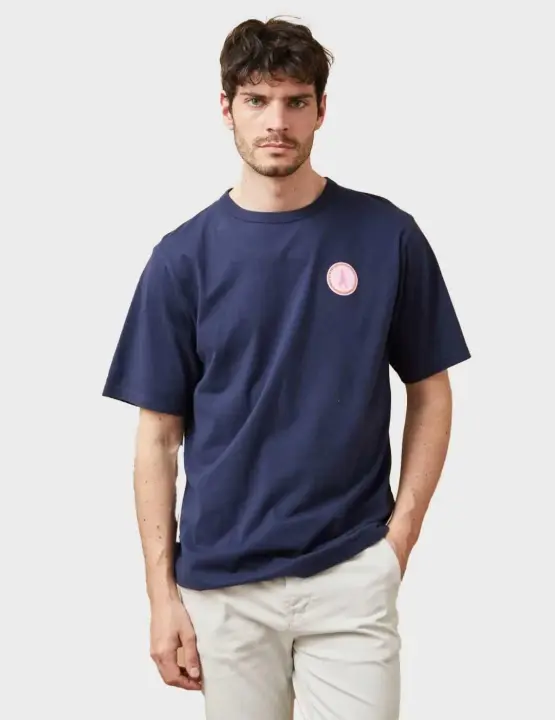 Altonadock camiseta azul marino para hombre - 1