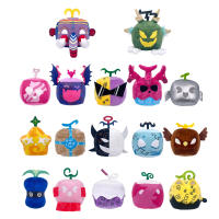 Muñeco De Peluche De Juego De Blox Fruits Anime Figura De Leopardos Decoración Para Hogar Regalo Para Niños Material Algodón Ropa Y Lana Tamaño 15-18cm - details 0