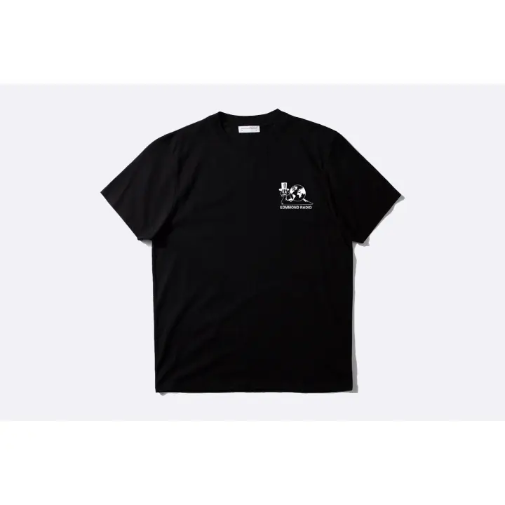 Camiseta negra Slow Rythms de Edmmond Studios - 1