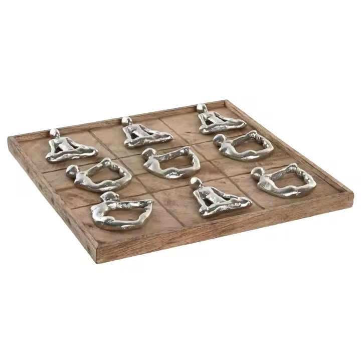 Juego Tres en Raya DKD Home Decor 32 x 32 x 3 cm - 1
