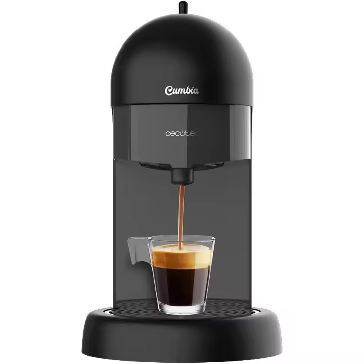 Cecotec Cumbia Capricciosa Black. Cafetera express 19 Bares de presión - 1