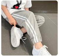 Pantalones Deportivos Para Niños Y Niñas De Verano En Color Sólido Con Cintura Elástica Estilo Casual Ajustados Y Largos Hasta El Tobillo - details 18