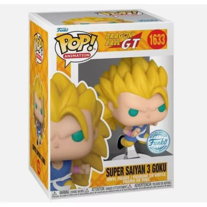Funko pop Super Saiyan 3 Goku 1633 Dragon Ball Gt - 1