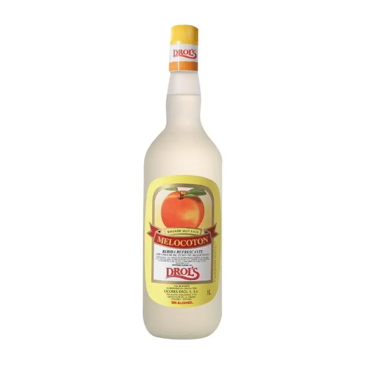 Licor Melocotón Drol's Sin Alcohol - 1
