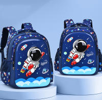 Mochila Infantil Astronauta 3D Cartoon Hombro Niño Escuela Impermeable Bolsa Escolar Estilo Moda Cinturón De Alivio De Presión - details 12