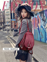 Mochila Multifuncional De Cuero Para Mujer Casual Para Niñas Y Adolescentes Escuela Viaje Bolsa Pequeña Capacidad Inferior a 20 Litros - details 15