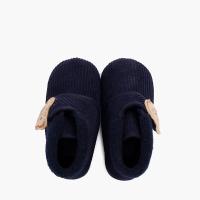 Pisamonas Zapatillas Casa Botita Pana Oso Niños
