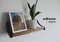 Estantes de Pared de Madera Edihome - Baldas Flotantes 3 Niveles - details 2