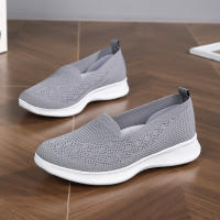 Zapatos Planos Cómodos Para Mujer Verano Transpirables De Malla Para Caminar Al Aire Libre Zapatos Casuales Slip-On Ligeros - details 2