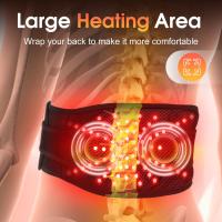 Nuevo cinturón de masaje con terapia de luz roja, cinturón de piernas con carga inalámbrica, cinturón uterino cálido, compresa caliente, artefacto de protección de cintura - details 1
