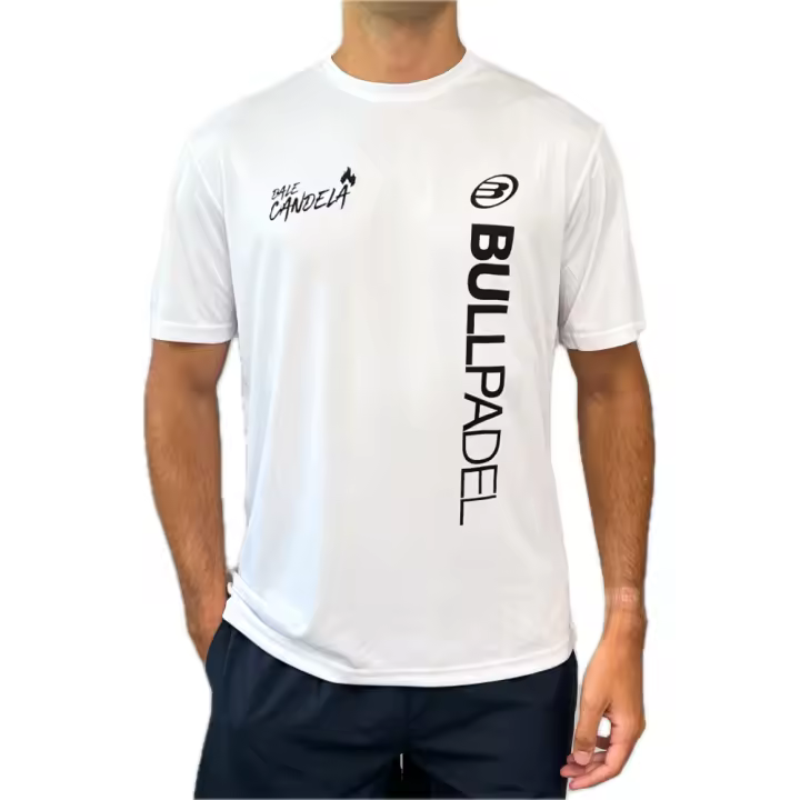 BULLPADEL DALE CANDELA PM Blanca (Camiseta) - 1