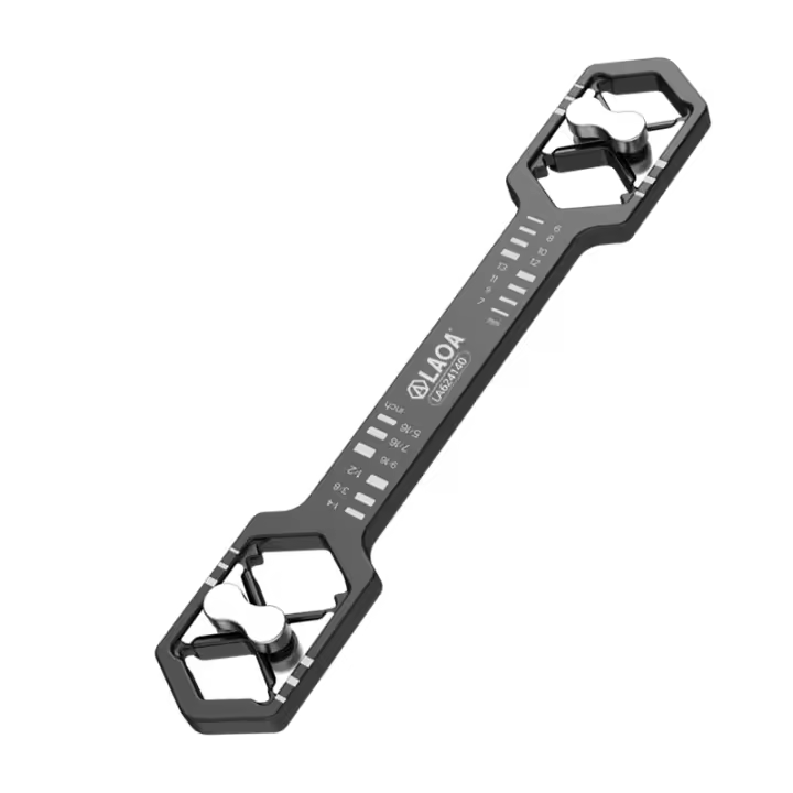 Llave De Hexágono Ajustable LAOA 14 En 1 Multifuncional Métrica/Inch Aleación De Acero Diseño De Doble Cabeza - 1
