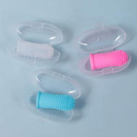 Cepillo De Dientes Suave Para Perros Y Gatos Herramienta De Limpieza Oral Cuidado Del Aliento Con Silicona Para Mascotas - details 6