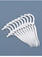 100Pcs Palillos De Dientes Interdentales Cuidado Oral Higiene Dental Flosser Picks Plástico No Eléctricos Sin Olor - details 8
