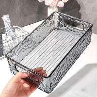 Caja De Almacenamiento De Cosméticos Transparente Organizador De Maquillaje De Lujo Para Baño Caja De Belleza Skincear - details 5