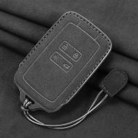 Funda De Llave De Coche En Cuero Suede Para Renault Duster Captur Clio Logan Megane RS Koleos Scenic Nema Fluence Zoe Accesorio - details 3
