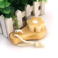 Cepillo Facial Suave De Pelo Con Mango De Madera En Forma De Flor De Cerezo Limpiador De Puntos Negros Y Exfoliante Para Limpieza Del Rostro - details 8