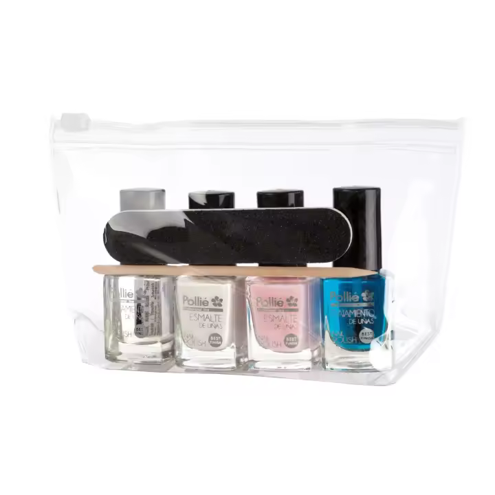 KIT ESMALTES MANICURA FRANCESA (marca: Pollie) - 1