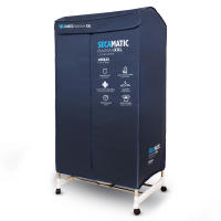 Secadora de ropa Secamatic Máxima XXL Control digital y mando a distancia,1500W, Capacidad Secado 12 kg y 20 Kg Tendedero. 4 niveles de uso, ECO, Turbo, Turbo boost y Solo aire. Temporizador digital 180 min, silencioso, multifunción. De XSQUO Useful Tech. - details 7