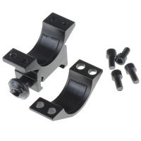 Montura De Visión Táctica Para Linterna Y Telescopio Accesorios De Caza Montaje Rápido Desplazado Picatinny Rail - details 4