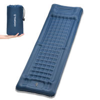 Tomshoo Almohadilla De Dormir Inflable Extra Gruesa 4In Autoinflable Con Bomba Integrada Para Camping Viajes Y Acampar - details 0